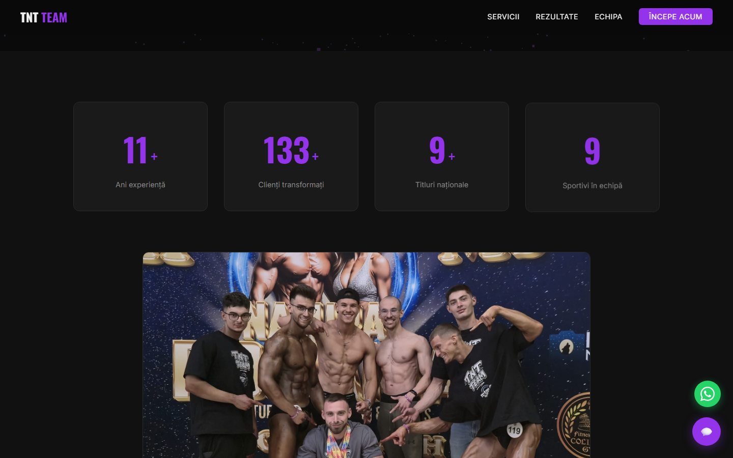 TNT Team — servicii